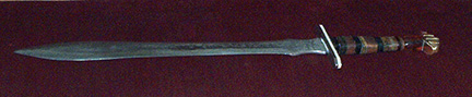 Completed fantasy blade