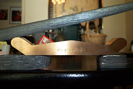 Collection of various finished pieces showing welded pattern