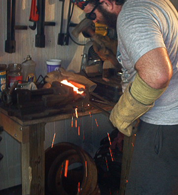 Using a swage