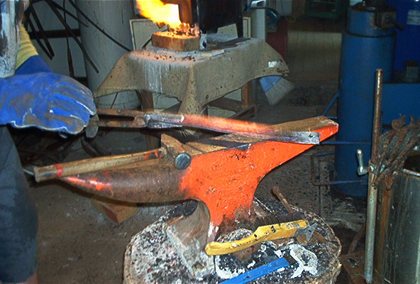 Working the blade